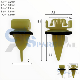 SparePal  Fastener & Clip SPL-12048