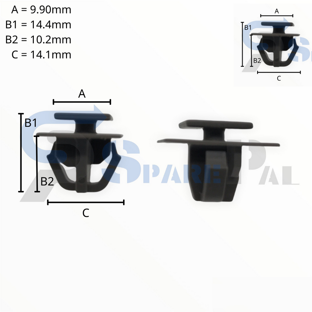 SparePal  Fastener & Clip SPL-12055