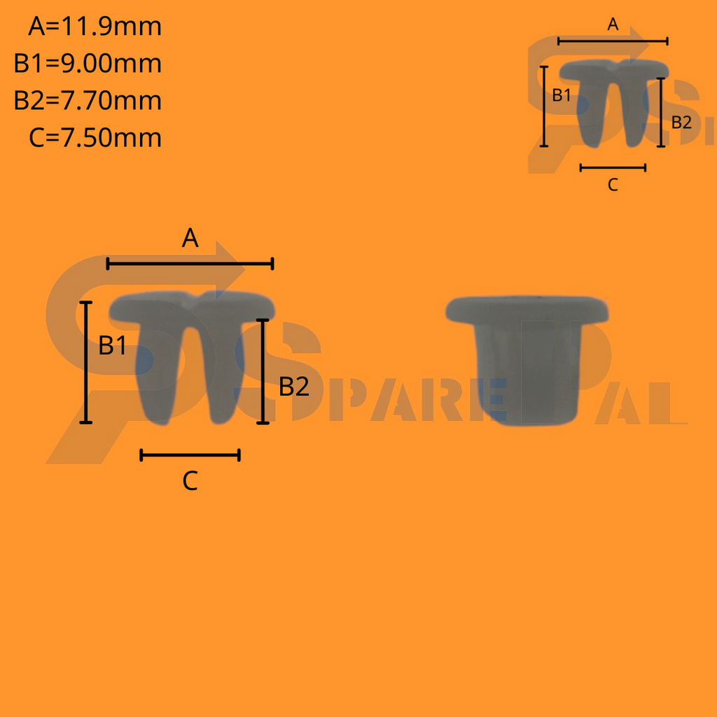 SparePal  Fastener & Clip SPL-12067