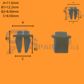 SparePal  Fastener & Clip SPL-12069