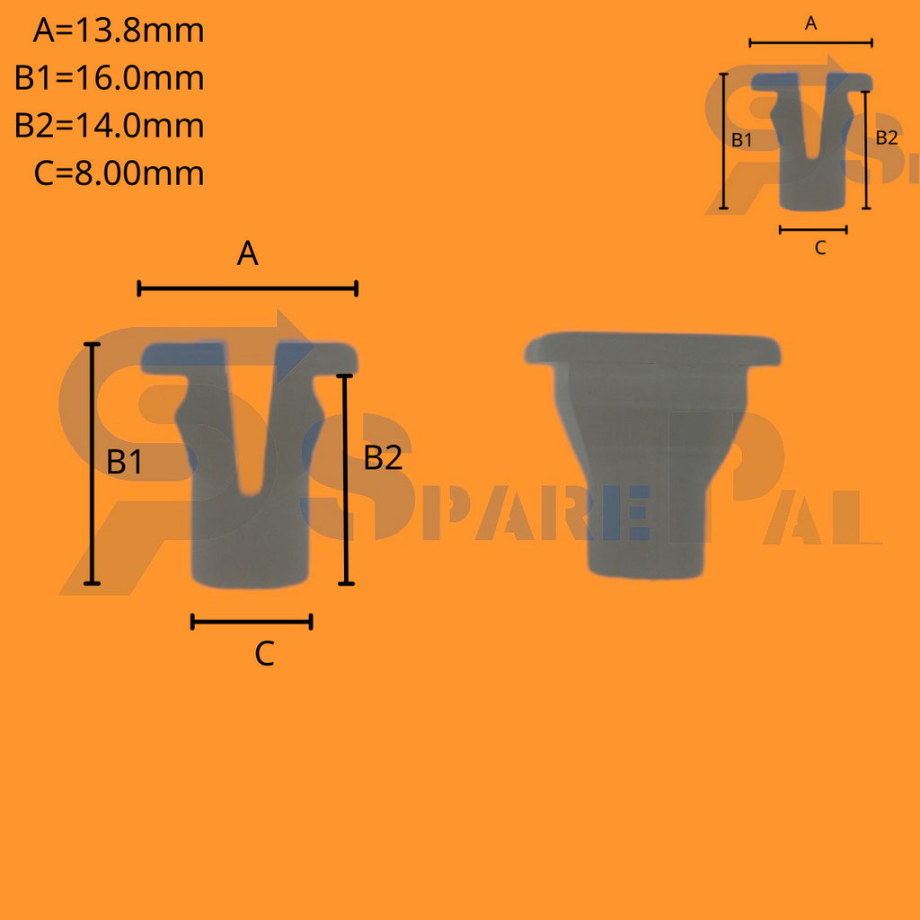 SparePal  Fastener & Clip SPL-12071