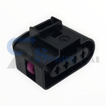将图片加载到图库查看器，AUDI / VW  HOUSING 4針插頭  4B0-973-724